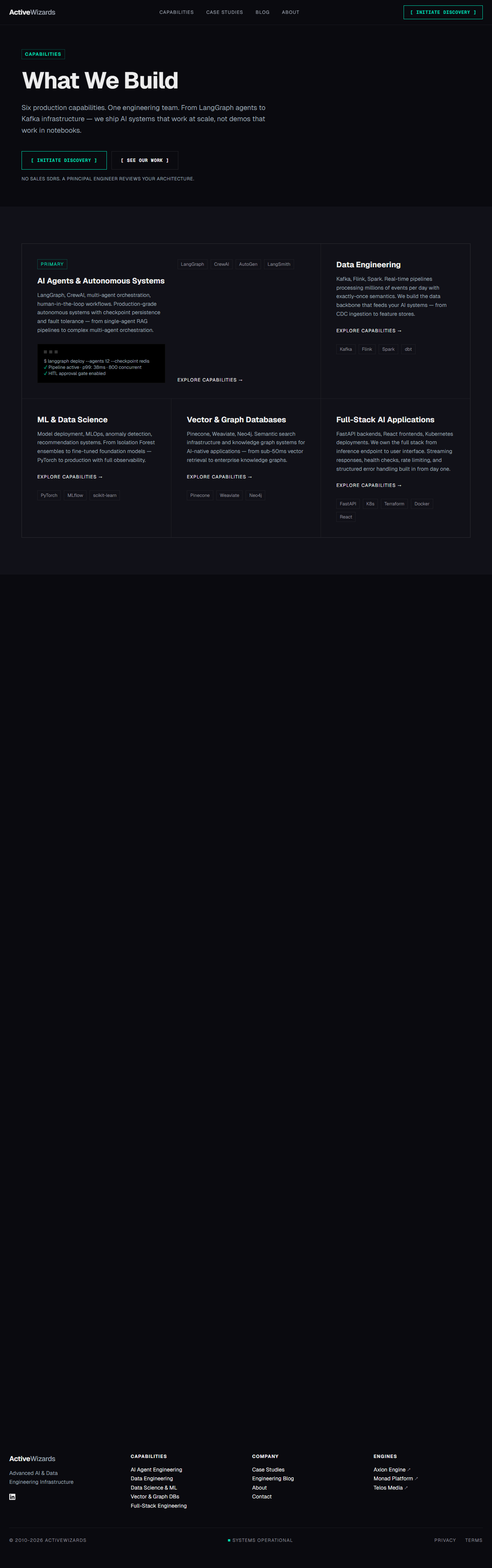 ActiveWizards — Services