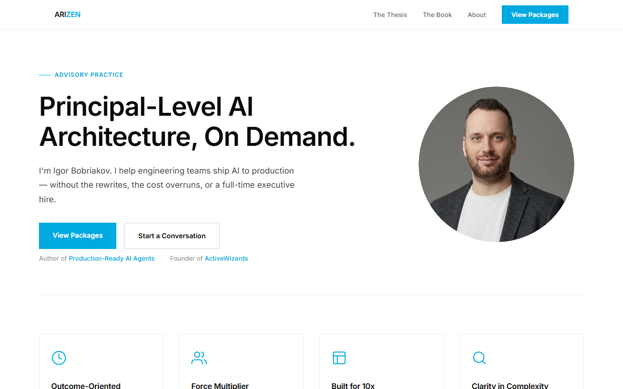 Website design for professional services
